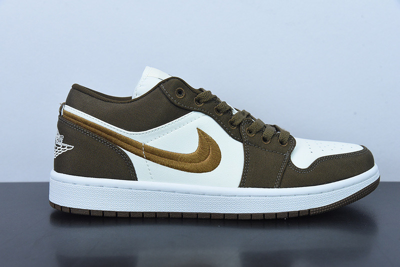 air jordan 1 low se “light olive” dv0426-301