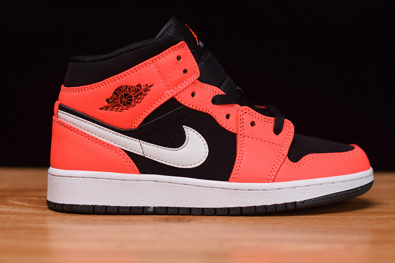 air jordan 1 mid infrared 23 (gs) 554725-061