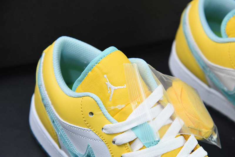 air jordan 1 low yellow white grind dx4375-800