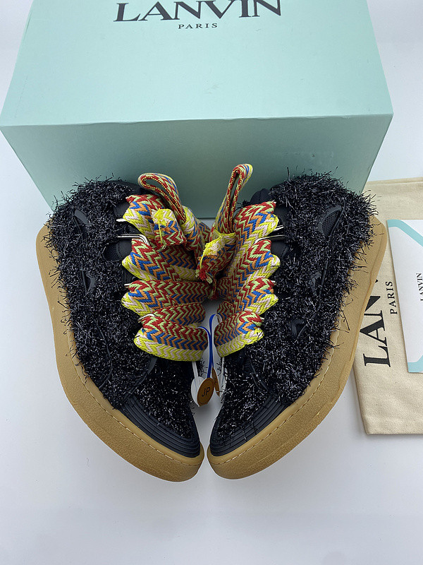 lanvin curb sneaker