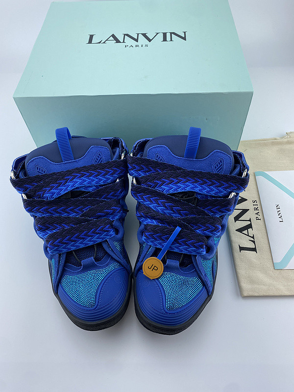 lanvin curb sneaker