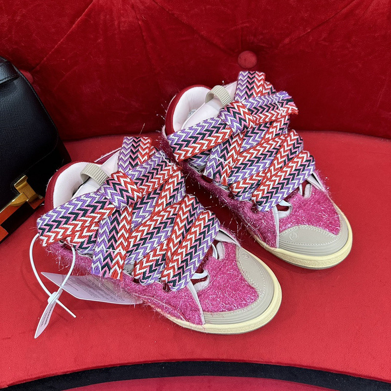 lanvin curb sneaker