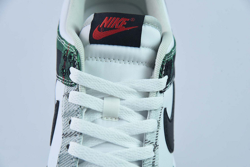 nike dunk low “plaid” dv0827-100