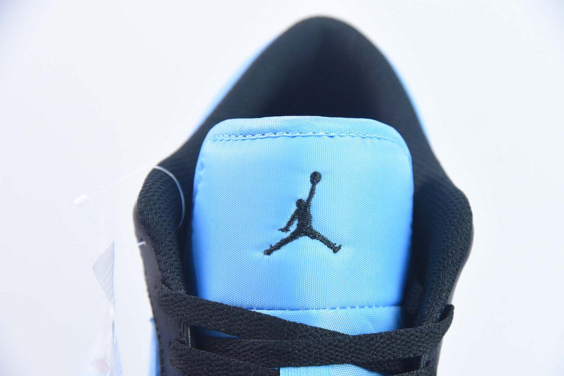 air jordan 1 low black university blue 553558-041