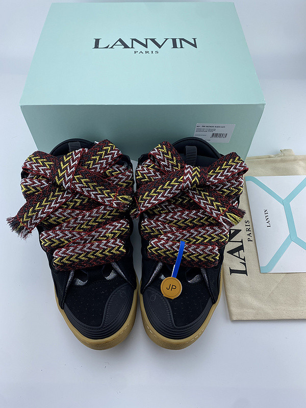 lanvin curb sneaker