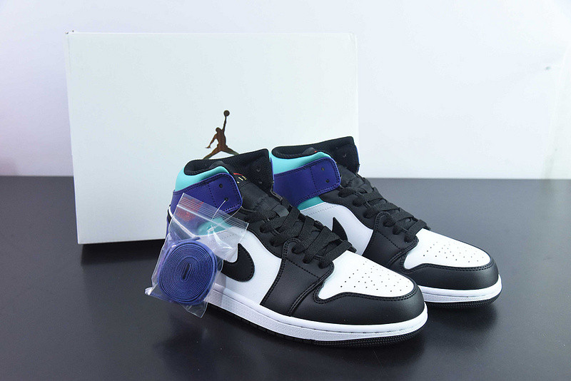 air jordan 1 mid teal purple dq8426-154