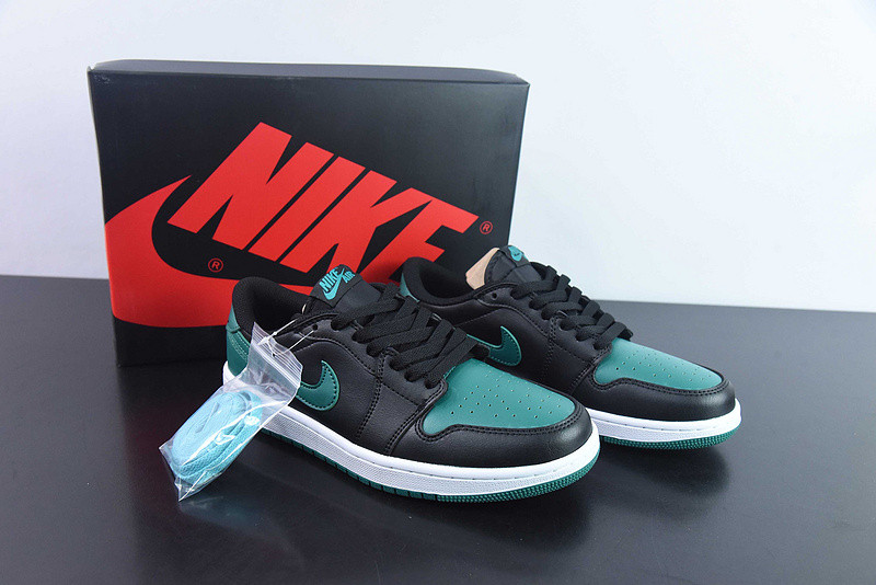 air jordan 1 low og "black gorge green" cz0775-036