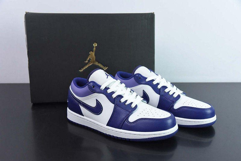 air jordan 1 low "purple" 553558-515