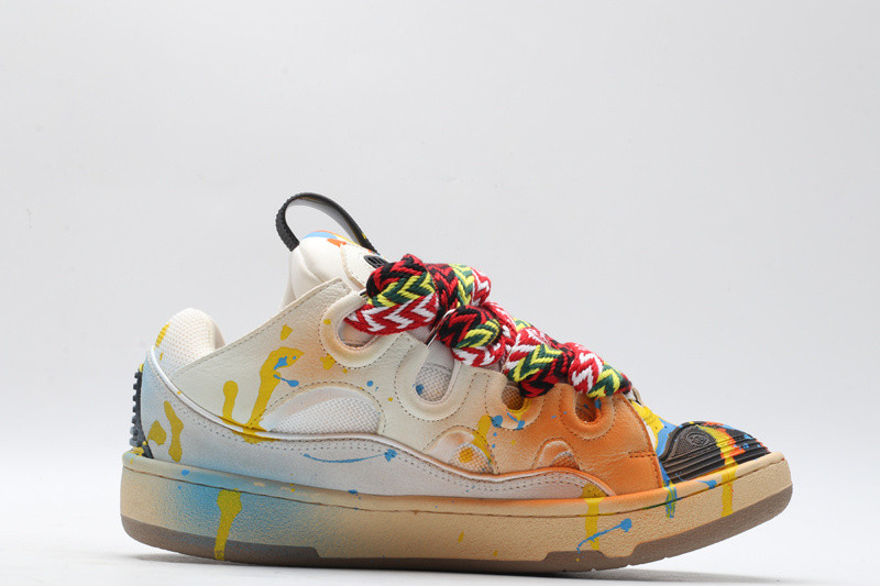 lanvin curb sneaker