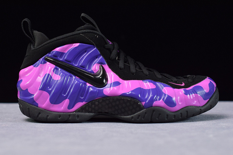nike air foamposite pro “purple camo” 624041-012