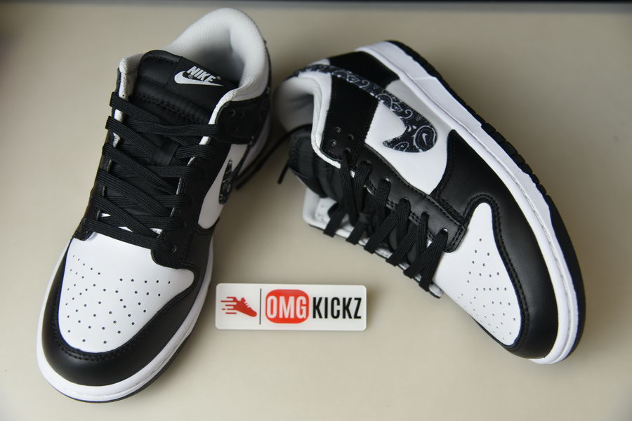 nike dunk low essential paisley pack black dh4401-100