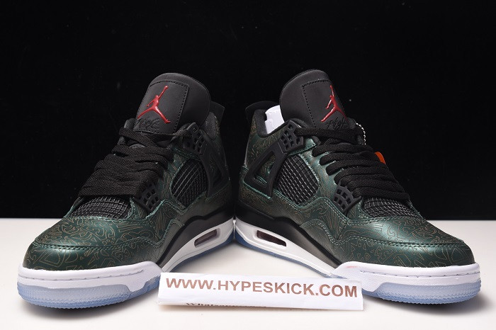 air jordan 4 green laser aj4-1043515