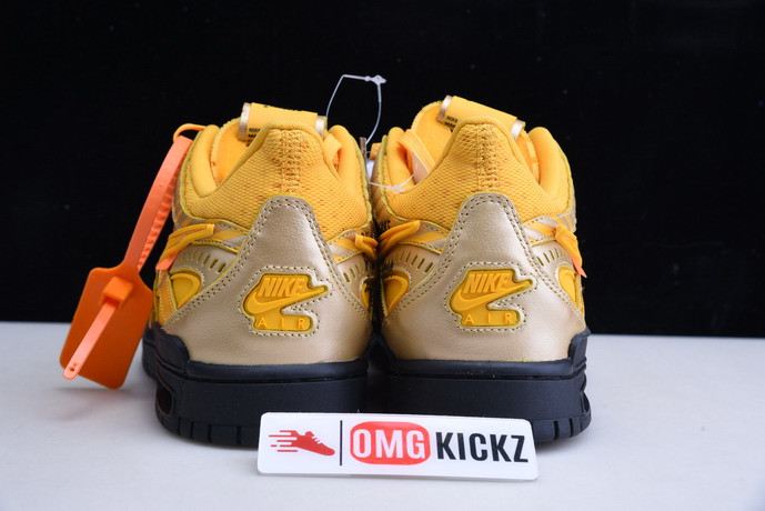 of nike air rubber dunk “”university gold“ cu6015-700